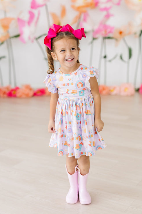 rainy-day-flutter-sleeve-twirl-dress Mila &  Rose - Sophia's Style--2T--3